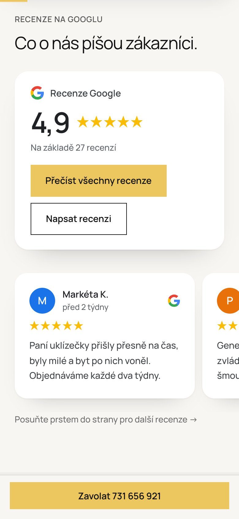 ANJA servis: One next step, on every phone