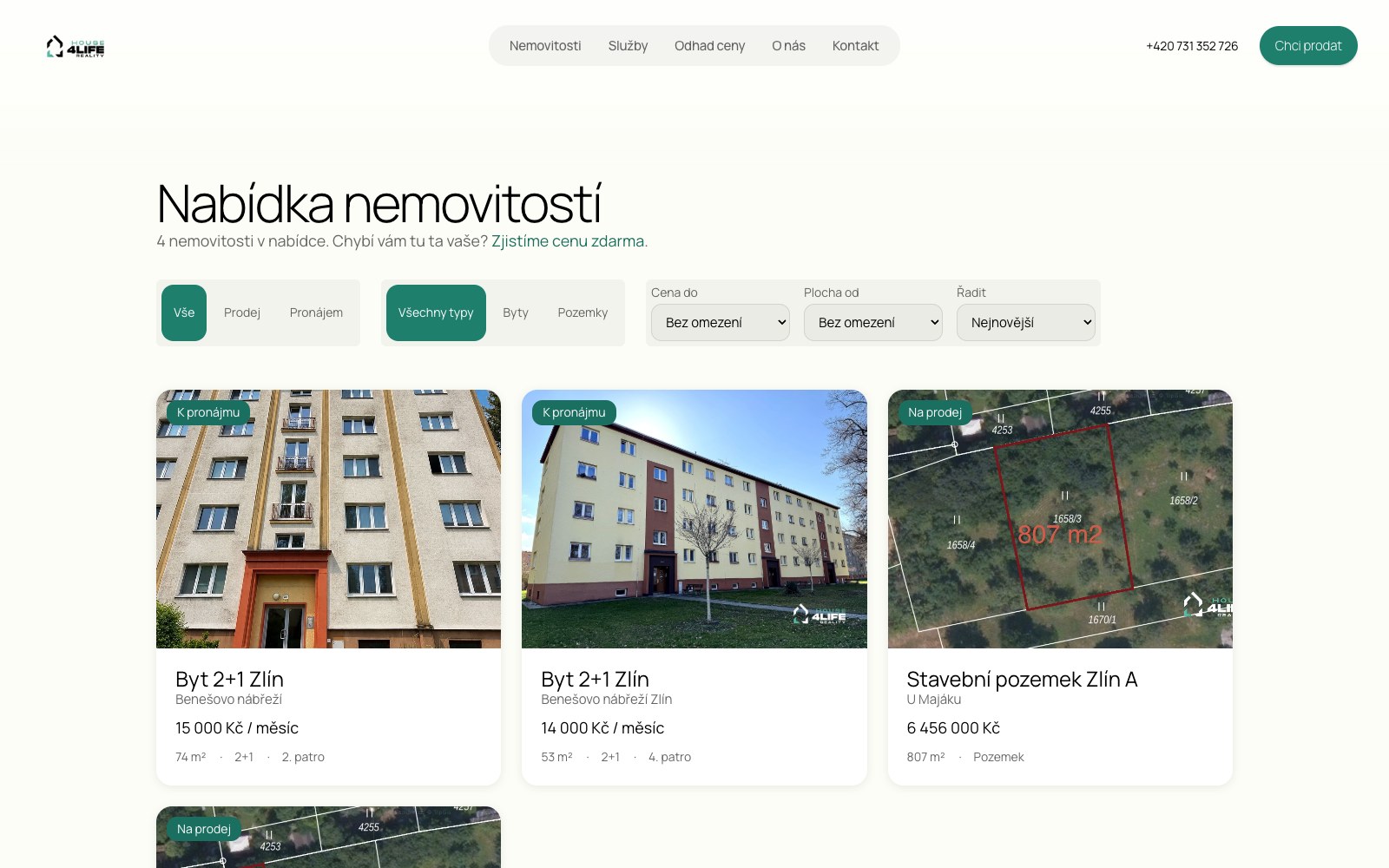 House4Life: Listings people can actually search