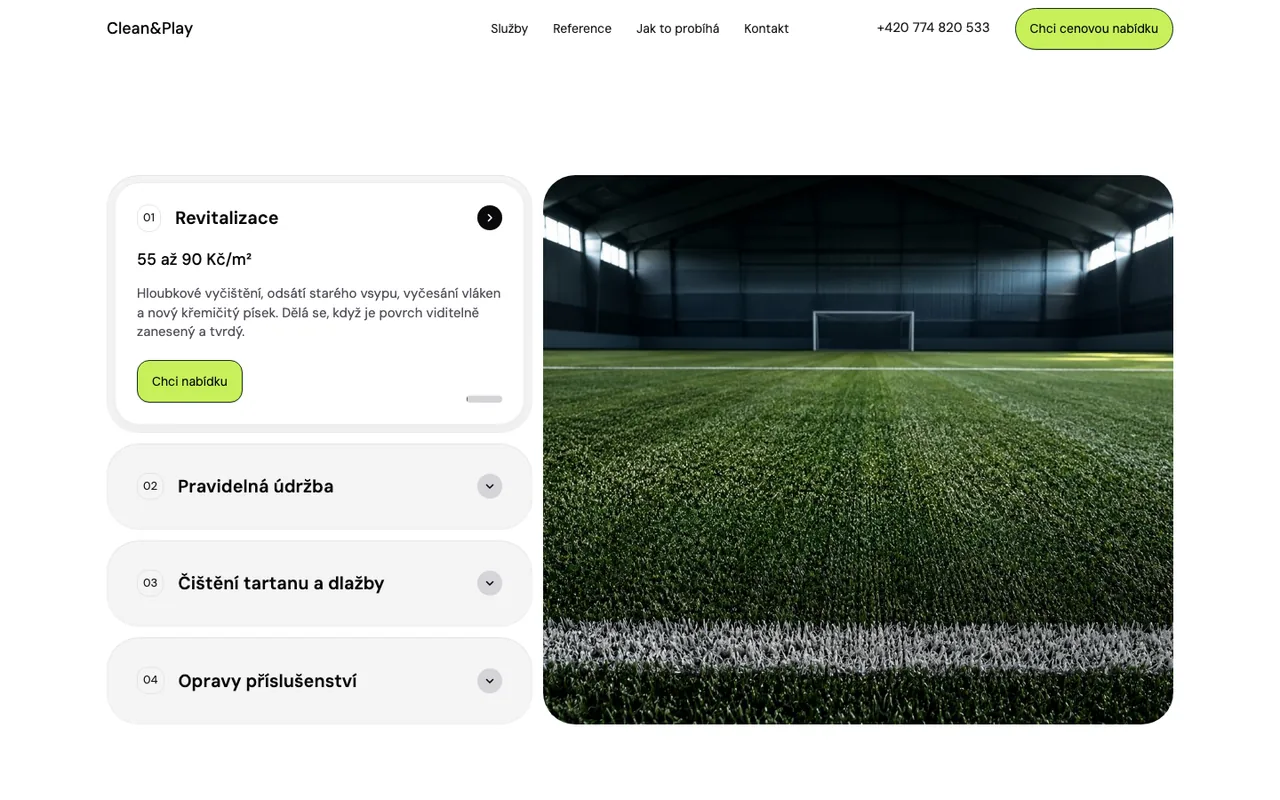 Clean & play — project image