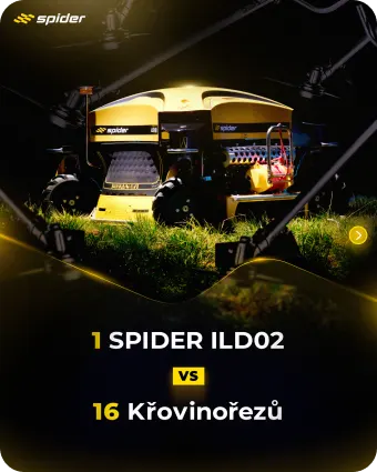 Spider mower product shot