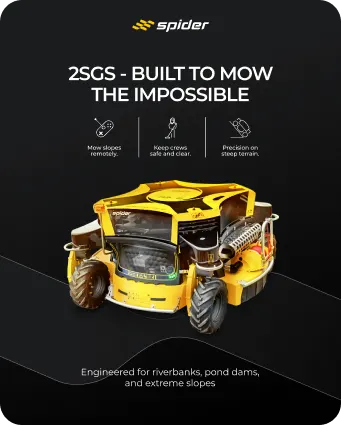 Spider mower promo