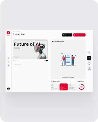 VUT Slides — dashboard overview